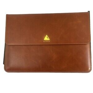 Leather Laptop Case Envelope Tan Color Compatible for Macbook Air 13" NEW